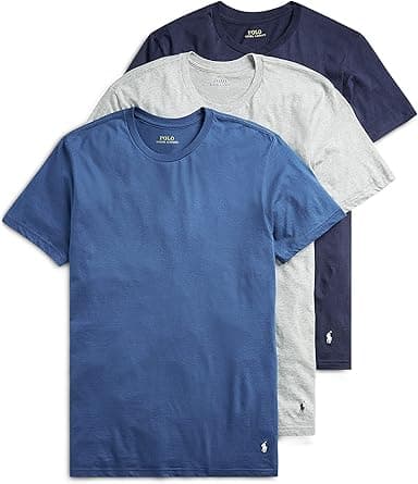 Polo Ralph Lauren Mens B-SFWCNK-P3 T-Shirts (pack of 3) - Amazon.ae Price Tracker