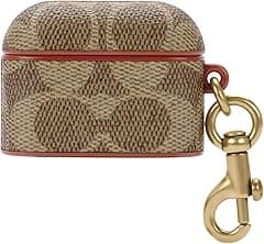 Coach Signature AirPods Pro Case - Compatible with AirPods Pro 2nd / 1st Generation - Signature Tan - Amazon.ae Price Tracker