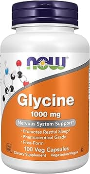 NOW Foods Glycine (100 Capsules, 1000mg) - Amazon.ae Price Tracker