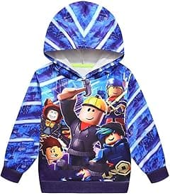 Boys Girls Youtuber Gamer Merch Hoodies 3D Cool Hoody Funny Pullover Sweatshirts Long Sleeve Hooded Jumpers 4-13 Years - Amazon.ae Price Tracker