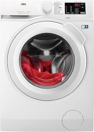 AEG 7KG Front Load Washing Machine, 1200 RPM, 15 Programs, Fully Automatic Washer, Digital LED Display, Child Lock, 90° Hygiene, Mute Function, White, LFW6I7261B - Made in Poland - 1 Year Warranty. - Amazon.ae Price Tracker