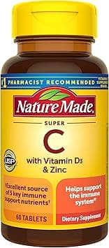 Nature Made Super C Immune Complex Tablet with Vitamin C, D and Zinc (60 Tablets) - Amazon.ae Price Tracker