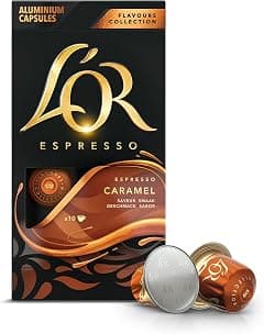 L'OR - Espresso Coffee - Caramel - Flavours Collection - 10 Aluminium Capsules Compatible with Nespresso Original Machine (Pack of 1) - Amazon.ae Price Tracker