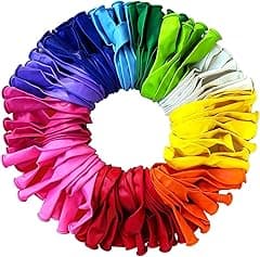 RHINMOFOS 100 Pack 12 Inch Balloons Latex Balloons Color Party Balloons for Birthday Party Festival Decorations - Amazon.ae Price Tracker
