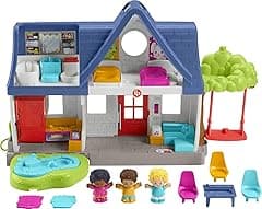 Fisher-Price Little People Toddler Playset Friends Together Play House Interactive Learning Toy With Smart Stages For Ages 1+ Years - Amazon.ae Price Tracker