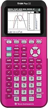 Texas Instruments TI-84 Plus CE Color Graphing Calculator, Positively Pink - Amazon.ae Price Tracker