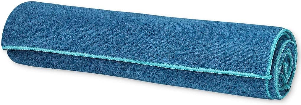 Gaiam Stay Put Yoga Towel Mat Size Yoga Mat Towel (Fits Over Standard Size Yoga Mat - 68" L x 24" W) - Amazon.ae Price Tracker