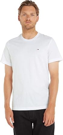 Tommy Jeans Men's Tjm Xslim Jersey Tee Dm0dm04411 S/S T-Shirt (pack of 1) - Amazon.ae Price Tracker
