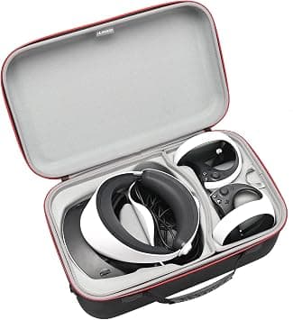 RLSOCO Hard Case for PlayStation VR2 (PSVR2) | Travel Case Dustproof, Water-Resistant Storage Pouch with Adjustable Shoulder Strap | Compact Design with YKK Zipper & Scratch Protection (Case Only) - Amazon.ae Price Tracker