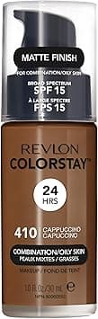 Revlon Colorstay SPF 15 Makeup Foundation for Combination/Oily Skin, Cappuccino, 1 Fl Oz - Amazon.ae Price Tracker
