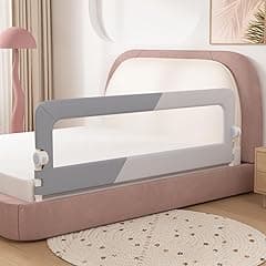 Baby Bed Rails Guard - Foldable Toddler Bed Rail, Kids' Bed Rails & Rail Guards,Safety Bed Fence Protector Rail, Adjustable Heights Bed Guard Rail for Queen King Twin Bed Kid (1.8 M) - Amazon.ae Price Tracker