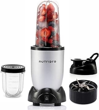 NutriPro 500W Blender | Juicer Mixer Grinder & Smoothie Maker Machine (Silver, 2 Jars) – 1-Year Warranty - Amazon.ae Price Tracker