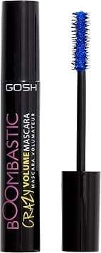 GOSH Boombastic Crazy Mascara for Extreme Volume and Long Eyelashes, Volume Mascara with Precise Brush Head, IEyelashes without Clumps, Long-lasting, Skin-Friendly and Fragrance-Free, 002 Crazy Blue - Amazon.ae Price Tracker