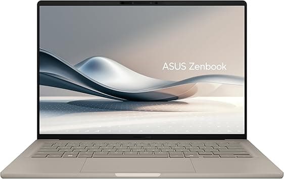 ASUS (Upgraded) Zenbook A14; Copilot+ PC, Ultrathin Laptop, 14โ WUXGA OLED, Snapdragon X Processor, 16 GB Memory, 512GB SSD, Wi-Fi 6E, Zabriskie Beige, UX3407QA-DS52-CB - Amazon.ae Price Tracker