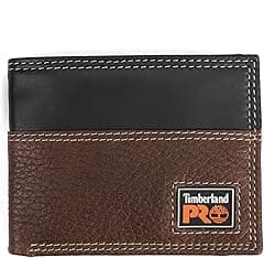 Timberland PRO Men's Slim Leather RFID Bifold Wallet with Back ID Window - Amazon.ae Price Tracker