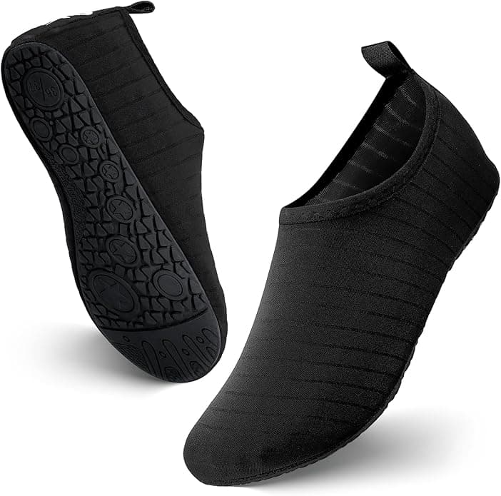 JOTO Water Shoes for Women Men Kids, Barefoot Quick-Dry Aqua Water Socks Slip-on Swim Beach Shoes for Snorkeling Surfing Kayaking Beach Walking Yoga - Amazon.ae Price Tracker