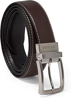 Steve Madden mens Dress Casual Every Day Leather Belt Belt - Amazon.ae Price Tracker