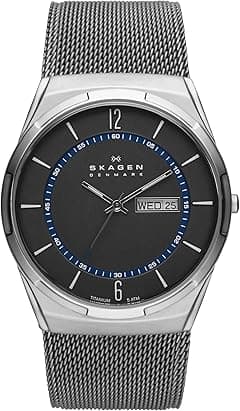 Skagen Men's Sundby Quartz Analog Stainless Steel and Mesh Watch - Amazon.ae Price Tracker