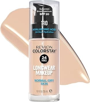 REVLON Colorstay Makeup Foundation For Normal/Dry Skin 110 Ivory, 1.0Oz/30Ml, multi, 1 Fl Oz (Pack of 1) - Amazon.ae Price Tracker