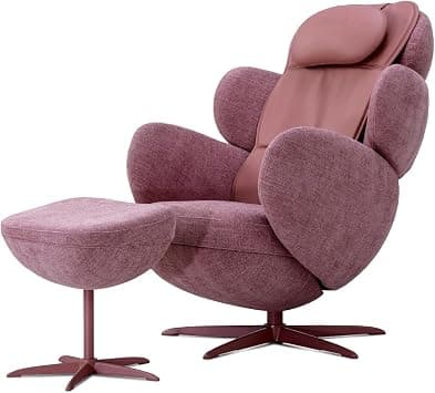 Orion Pro Auto Recliner Massage Chair with 3D Pressure-Sensing Rollers, Heat Therapy, Lumbar Massage, Wireless Remote, Ottoman Included, Pink - Amazon.ae Price Tracker