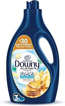 Downy Vanilla & Musk 3L, Fabric Softener, All-in-One Concentrate - Amazon.ae Price Tracker