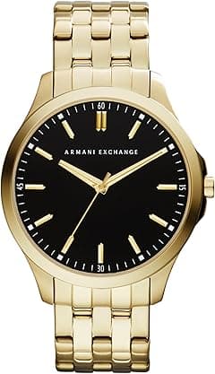 Armani Exchange Men's Stainless Steel Three Hand Dress Watch - Amazon.ae Price Tracker