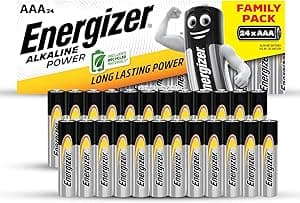 Energizer AAA Batteries, Alkaline Power Batteries, 24 Pack - Amazon.ae Price Tracker