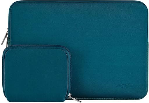 MOSISO Laptop Sleeve Compatible with MacBook Air 13 inch M3 M2 M1 2024-2018, Compatible with MacBook Pro 13 inch M2 M1 2024-2016,Surface Pro 9/8/7/X, Neoprene Bag Cover with Small Case, Deep Teal - Amazon.ae Price Tracker