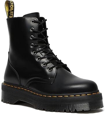 Dr. Martens Unisex Jadon Patent Lamper Leather Boots - Amazon.ae Price Tracker