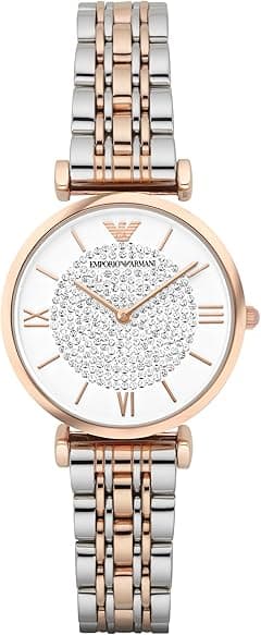 Emporio Armani Women's Two-Hand, Stainless Steel Watch, 32mm case size - Amazon.ae Price Tracker