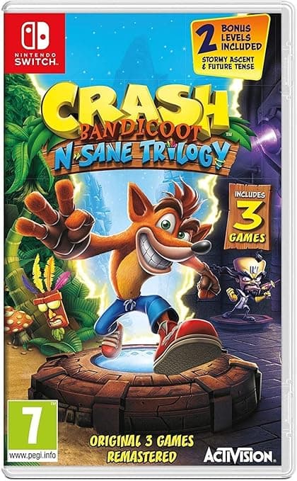 Crash Bandicoot N. Sane Trilogy Nintendo Switch by Activision - Amazon.ae Price Tracker