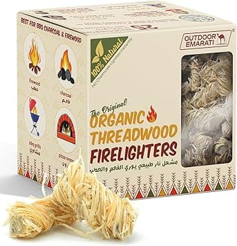 25 Pcs Fire Lighter Threadwood Firestarter Box Fast Lighting Ignition Starters for Charcoal and Firewood for BBQ Campfires Grills Wood Based Fire Starting Cubes - Amazon.ae Price Tracker