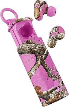 Skullcandy Dime Evo Wireless Earbuds, Bluetooth Headphones, Noise Isolating Fit, Up to 36 Hours Battery, Microphone for iPhone Android, Easy Carry with Clip-Anywhere Case - Realtree Edge Colors Pink - Amazon.ae Price Tracker