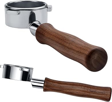 Normcore 54mm Bottomless Portafilter, Naked Portafilter Fits Breville Sage Barista Express Machines, 18g Filter Basket Included, Genuine American Walnut Handle - Amazon.ae Price Tracker