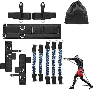 Boxing Resistance Bands Set for Speed and Agility, Workout Band Ankle Exercise Bands Legs Ankle Straps for Resistance Training Enhance Explosive Power - Amazon.ae Price Tracker
