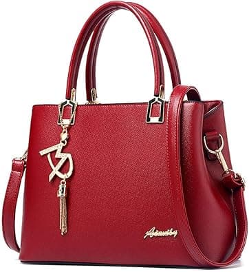 Womens Purses and Handbags Shoulder Bags Ladies Designer Top Handle Satchel Tote Bag - Amazon.ae Price Tracker