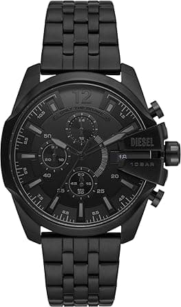 Diesel Baby Chief watch for men, Chronograph movement with Silicone, Stainless steel or Leather strap - Amazon.ae Price Tracker