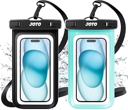 JOTO 2 Pack Waterproof Phone Pouch Cellphone Dry Bag Case for iPhone 17 Air 16 15 14 13 12 Pro Plus Max XR X 8 7 6S SE, Galaxy S23 S22 S22+ S21 up to 7" -Black/Green - Amazon.ae Price Tracker