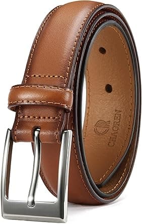 CHAOREN Mens Belts Leather 1 1/8" for Gift Men - Perfect Companion to Mens Dress Shoes - Amazon.ae Price Tracker