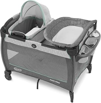 Graco Pack 'n Play Close2Baby Bassinet Playard Features Portable Bassinet Diaper Changer and More, Derby - Amazon.ae Price Tracker
