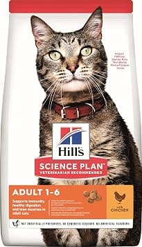 Hills Science Plan Adult Cat Food with Chicken 3kg - Amazon.ae Price Tracker