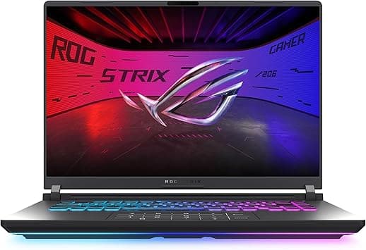 ASUS ROG Strix G16 (2025) Gaming Laptop, 16” ROG Nebula 16:10 2.5K 240Hz/3ms, NVIDIA® GeForce RTX™ 5070, AMD Ryzen™ 9 9955HX Processor, 32GB DDR5-5600, 1TB PCIe Gen 4 SSD, Wi-Fi 6E, Windows 11 Home - Amazon.ae Price Tracker