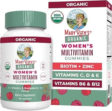 Maryruth Organics Vitamins For Women | Usda Vegan Womens Immune Support Daily Women'S Multivitamin Hair, Skin And Nail Gummy 60 Count - Amazon.ae Price Tracker