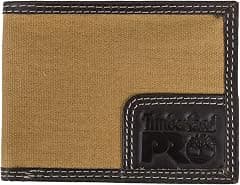 Timberland PRO Men's Canvas Leather RFID Billfold Wallet with Back ID Window - Amazon.ae Price Tracker