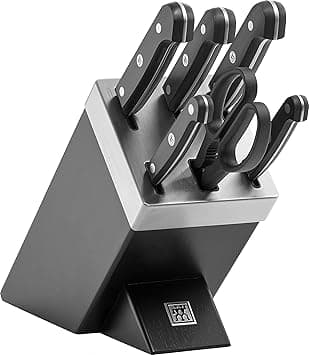 Zwilling Gourmet 1002453 Self-Sharpening Knife Block 7 Pieces Black - Amazon.ae Price Tracker