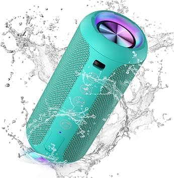 Ortizan Portable Bluetooth Speaker, IPX7 Waterproof Wireless Speaker with 24W Loud Stereo Sound, Outdoor Speakers with Bluetooth 5.3, 30H Playtime, 66ft Bluetooth Range, Dual Pairing for Home - Amazon.ae Price Tracker