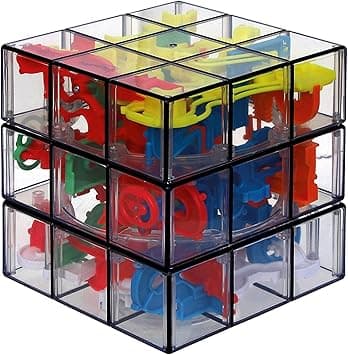 Spin Master Games Rubik’s Perplexus Fusion 3x3 Gravity 3D Maze Brain Teaser Puzzle Ball | Anxiety Relief Items Cool Stuff | Sensory Toys for Adults & Kids Ages 8+ - Amazon.ae Price Tracker