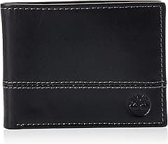 Timberland Men's Leather Passcase Wallet Trifold Wallet Hybrid - Amazon.ae Price Tracker