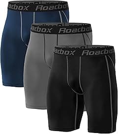 Roadbox Compression Shorts for Men 3 Pack Cool Dry Athletic Workout Underwear Running Gym Spandex Base Layer Boxer Briefs - Amazon.ae Price Tracker