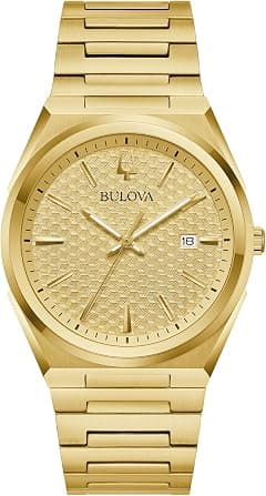 Bulova Mens Dress Classic Quartz Two Tone Stainless Steel Watch, Patterned Dial, 39mm - Amazon.ae Price Tracker